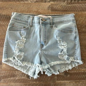 O2 Denim Women’s Distressed Jean Shorts